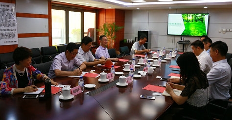 李留彬会见银川市副市长孙学庆一行