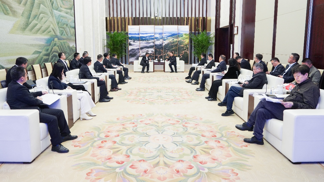 中国林业集团与国家电投集团 举行工作会谈