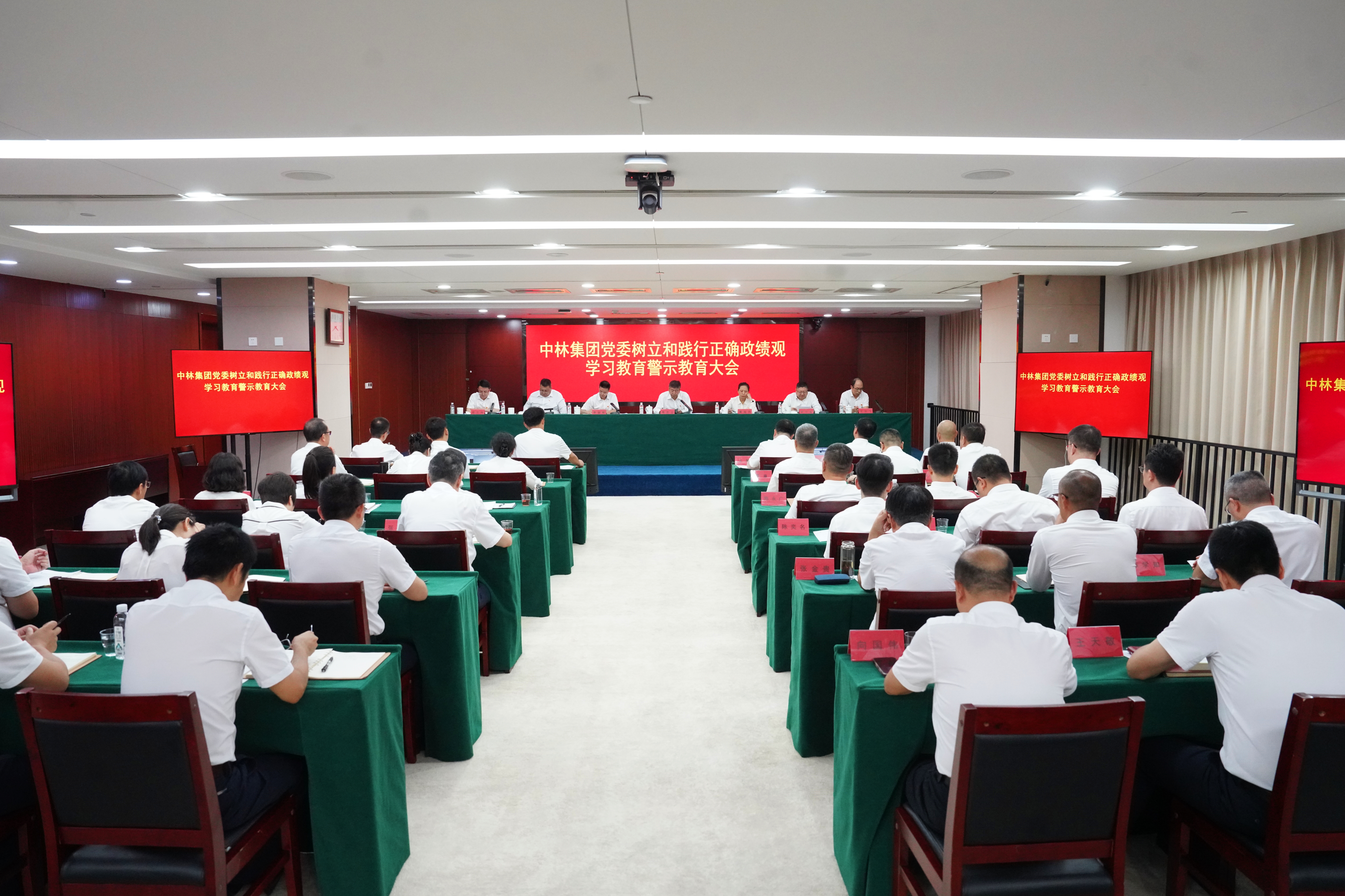 中国林业集团召开树立和践行正确政绩观学习教育警示教育会