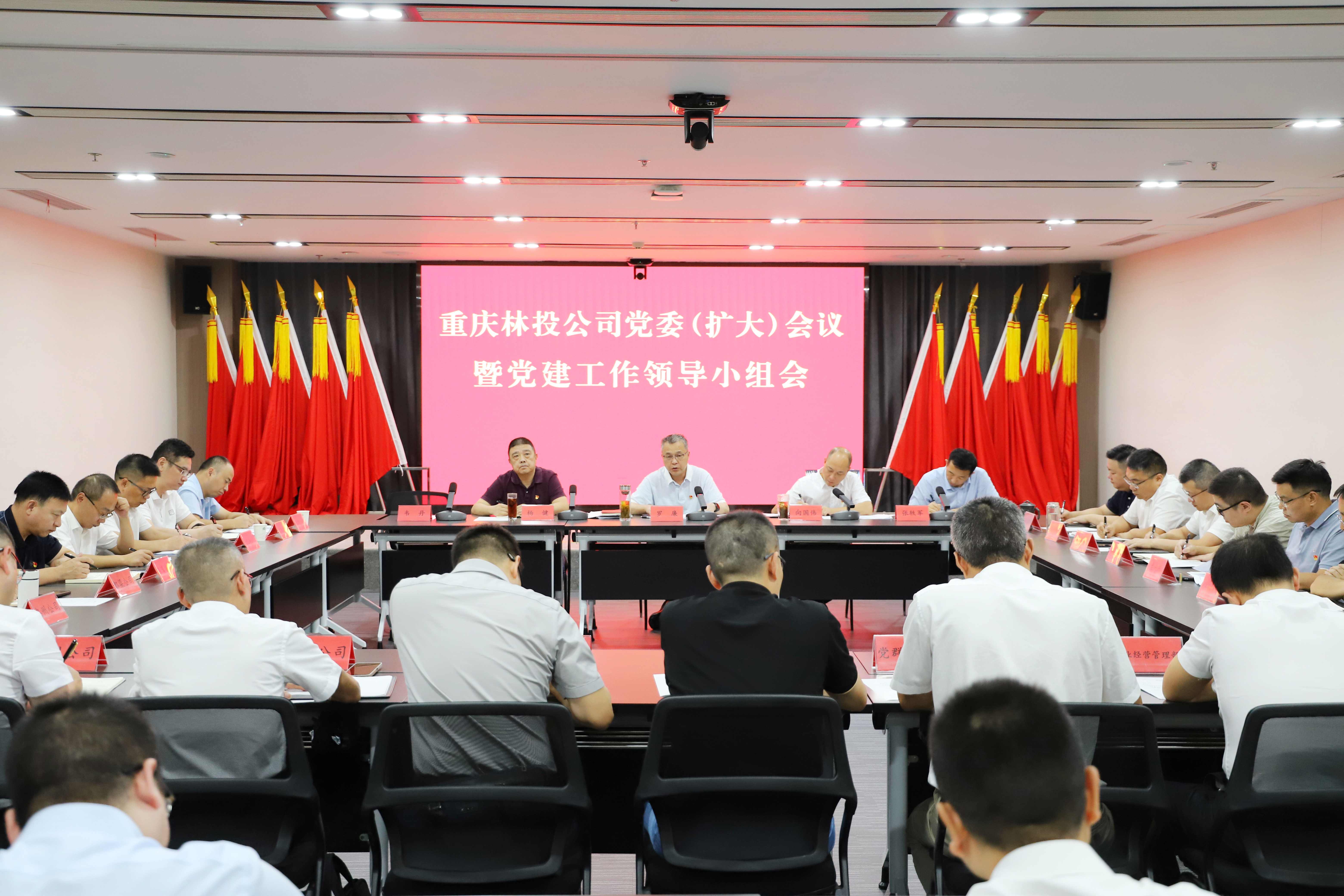 重庆林投公司党委召开（扩大）会议暨党建工作领导小组会议